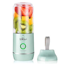 Load image into Gallery viewer, Portable Personal Blenders for Shakes and Smoothies, USB Rechargeable Mini Smoothie Blenders for Kitchen Small Handheld Blenders Juicer Cup with 11.84oz BPA Free Travel Sports Bottle and Lid
