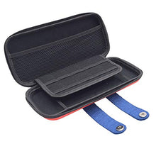 Load image into Gallery viewer, Nesee Deruitu Switch Case for Nintendo Switch - Fits AC Wall Charger Adapter,Hard Shell Travel Carrying Case Pouch for Nintendo Switch Console & Accessories (Black)