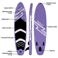 Load image into Gallery viewer, FBSPORT 10'6'' Premium Inflatable Stand Up Paddle Board, Yoga Board with Durable SUP Accessories & Carry Bag | Wide Stance, Surf Control, Non-Slip Deck, Leash, Paddle and Pump for Youth & Adult