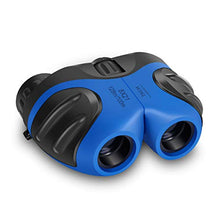 Load image into Gallery viewer, Perfect Binoculars for Kids, VNVDFLM Compact Waterproof Binoculars for Teens Boys Girls Birthday, Outdoor Telescope Toys for Boys Age 3-12 to Bird Watching & Explore Nature(Blue)