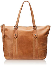 Load image into Gallery viewer, Frye womens Melissa Zip Shopper Tote Bag, Beige, One Size US
