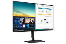 Load image into Gallery viewer, SAMSUNG M5 Series 32-Inch FHD 1080p Smart Monitor & Streaming TV (Tuner-Free), Netflix, HBO, Prime Video, & More, Apple Airplay, Bluetooth, Height Adjustable Stand, Built-in Speakers (LS32AM502HNXZA)