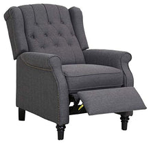 Load image into Gallery viewer, Amazon Brand – Ravenna Home Pritchard Classic Recliner, 29.1"W, Dark Grey