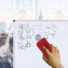 Load image into Gallery viewer, VIZ-PRO Dry Erase Board/Whiteboard, Non-Magnetic, 48 x 36 Inches, Wall Mounted Board for School Office and Home