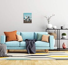 Load image into Gallery viewer, EasyRota Create Personalized Wall Art with Your Photo on Canvas - Custom Canvas Prints for Family - Personalized Canvas Pictures for Wall to Print Framed (8" X 10")