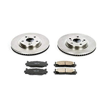 Load image into Gallery viewer, Power Stop KOE3053 Autospecialty Front Replacement Brake Kit-OE Brake Rotors & Ceramic Brake Pads