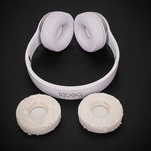 Load image into Gallery viewer, SoloWIT Earpads Cushions Replacement for Beats Solo 2 & Solo 3 Wireless On-Ear Headphones, Ear Pads with Soft Protein Leather, Added Thickness - White