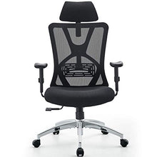 Load image into Gallery viewer, Ticova Ergonomic Office Chair - High Back Desk Chair with Adjustable Lumbar Support & Thick Seat Cushion - 140°Reclining & Rocking Mesh Computer Chair with Adjustable Headrest, Armrest