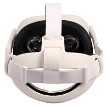 Load image into Gallery viewer, Topcovos Head Pad for Oculus Quest 2 Headband Gravity Pressure Reducing Head Pad Cushion Designed for Oculus Quest 2 Headset Accessories with Comfortable PU Leather Surface & Soft Foam Pad