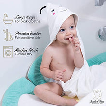 Load image into Gallery viewer, Organic Bamboo Baby Bath Flower Sink Insert Giftable 4PC Set | Baby Sink Bath Cushion, Bee Towel & Washcloth | Flower Baby Bath Sink Insert Infant Tub | Flower Bath Baby Bather for Newborns