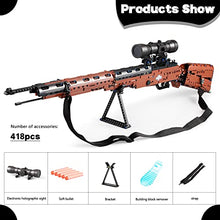 Load image into Gallery viewer, Seyaom DIY Building Blocks Model Toy, Simulation Handheld Shooting Toy, Model Kit Building Blocks Gun, Blaster Building Bricks Model Set (98K Mauser Rifle)(653pcs)