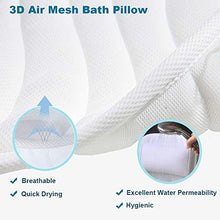 Load image into Gallery viewer, Full Body Bath Pillow, Upgraded Non-Slip Bath Cushion for Tub, Spa Bathtub Pillow Mattress for Head Neck Shoulder and Back Rest Support,Hot Tub Accessories – 50"x 15"