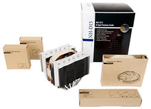 Load image into Gallery viewer, Noctua NH-D15 CPU Cooler with NA-HC4 chromax.Black Heatsink Covers