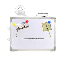 Load image into Gallery viewer, Bethone Dry Erase White Board Hanging Small Magnetic Portable Writing, Drawing & Planning Small Whiteboard for Cubicle Easy to Clean Wall Whiteboard for Office School, Kids, Home