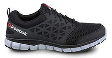 Load image into Gallery viewer, Reebok Work Sublite Cushion Work, Black/Gray, Men's, Slip Resistant Athletic Work Shoe (9.0 M)