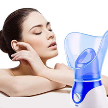 Load image into Gallery viewer, MODVICA Facial Steamer Deep Clean And Hydrate The Skin Water replenishing sprayer Face humidifier Professional Facial Treatment For Face Personal Sauna Spa (blue)