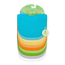 Load image into Gallery viewer, green sprouts Stay-Dry Baby Bibs (10 Pack) Waterproof Protection, Adjustable Hook-&-Loop Closure, Machine Washable