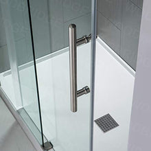 Load image into Gallery viewer, WOODBRIDGE MSDC4876-B Frameless Sliding Glass Shower Door | 44"-48"W x 76"H | Brushed Nickel Finish