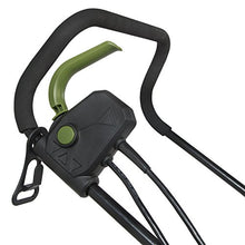 Load image into Gallery viewer, Sun Joe AJ801E 12-Amp 13-Inch Electric Dethatcher and Scarifier w/Removeable 8-Gallon Collection Bag, 5-Position Height Adjustment, Airboost Technology Increases Lawn Health, 13 inch, Green