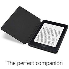 Load image into Gallery viewer, Kindle Paperwhite Water-Safe Fabric Cover (10th Generation-2018), Charcoal Black