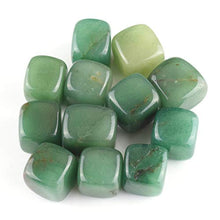 Load image into Gallery viewer, Top Plaza Tumbled Polished Stones Healing Crystals Natural Green Aventurine Gemstone Quartz Bulk for Wicca Reiki Healing Energy - 12 Pcs