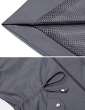 Load image into Gallery viewer, Avoogue Warm Rain Coats for Women Water-Resistant Jacket Gray XXL