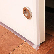 Load image into Gallery viewer, Zengest Door Strip Bottom, House and Glass Shower Door Seal Strip for Side of Door(Transparent), 1" x 16.4'