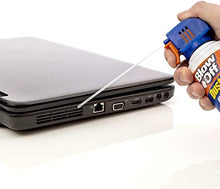Load image into Gallery viewer, Air Duster, Can Air, Compressed Air Duster, Cleaning Duster, 10 oz. Can - 6 Cans Per Order