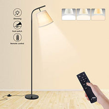Load image into Gallery viewer, Wellwerks Arc Floor Lamps, Super Bright LED Torchiere Metal Floor Lamps, LED Floor Light with Remote Controlļ¼Standing Lamp with Stepless Dimmer for Living Room, Office and Bedroom