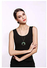 Load image into Gallery viewer, Tree of Life Natural Aventurine Gemstone Pendant Necklace Healing Crystals Chakra Gem Stone 26 inch GGP9-5