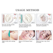 Load image into Gallery viewer, FREEORR 7Pcs Hyaluronic Acid Serum Peel Off Jelly Mask Powder, DIY Spa Peel off Rubber Face Mask, Collagen Soft Mask Powder, Moisturing Gel Peel Off Mask Powder for Facials Modelling Face Treatments