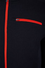 Load image into Gallery viewer, Spyder Active Sports Men's Standard Bandit Wengen Full Zip Fleece Jacket, Black, Large