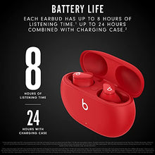 Load image into Gallery viewer, Beats Studio Buds - True Wireless Noise Cancelling Earbuds - Compatible with Apple & Android, Built-in Microphone, IPX4 Rating, Sweat Resistant Earphones, Class 1 Bluetooth Headphones - Beats Red