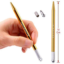 Load image into Gallery viewer, Waterproof Eyebrows Pencil Tattoo Makeup And Microblading Supplies Kit+Microblading Pens 10 Piece Light Manual Tattoo Eyebrow Pens For Permanent Makeup Supplies