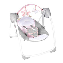 Load image into Gallery viewer, Ingenuity Comfort 2 Go Portable Swing Flora Compact Swing with TrueSpeed