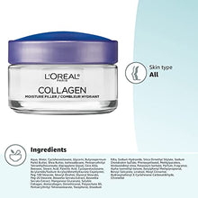 Load image into Gallery viewer, L'Oreal Paris Skincare Collagen Face Moisturizer, Day and Night Cream, Anti-Aging Face, Neck and Chest Cream to smooth skin and reduce wrinkles, 1.7 oz