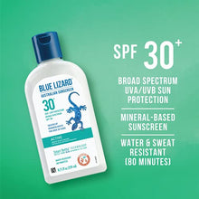 Load image into Gallery viewer, BLUE LIZARD Active Mineral Sunscreen with Zinc Oxide/SPF 30+, Unscented, 8.75 Fl Oz