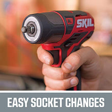 Load image into Gallery viewer, SKIL PWRCore 12 Brushless 12V 3/8 Inch Impact Wrench, Includes 2.0Ah Lithium Battery and PWRJump Charger - IW5744-10