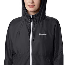 Load image into Gallery viewer, Columbia Women's Flash Forward Windbreaker, Water & Stain Resistant, Black, Large