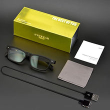 Load image into Gallery viewer, VMOPA Bluetooth Audio Glasses with Noise Cancelling Mic, Bluetooth 5.0 Smart Glasses Wireless Headphones Glasses, IPX7 Waterproof Sunglasses, USB Magnetic Charging Cable