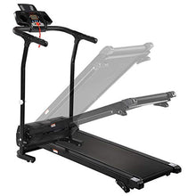 Load image into Gallery viewer, Fitnessclub 2HP Folding Treadmill Electric Motorized Power 12KM/H Running Fitness Machine with W/PAD Holder,Hand Grip Pulse Sensor for Home, Gym, Walking Jogging Cardio Fitness Exercise Trainer