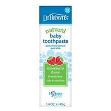 Load image into Gallery viewer, Dr. Brown's Baby Toothpaste, Strawberry Flavor, 40g