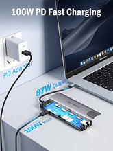 Load image into Gallery viewer, Lemorele USB C Hub Multiport Adapter