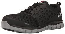 Load image into Gallery viewer, Reebok Work Men's Sublite Cushion Work RB4041 Industrial and Construction Shoe, Black, 13 W US