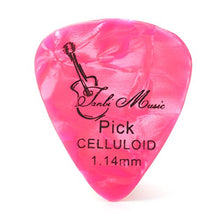 Load image into Gallery viewer, Assorted Celluloid Guitar Picks in Bulk: Thin, Medium and Heavy Gauge (50/60/75 pcs pack)