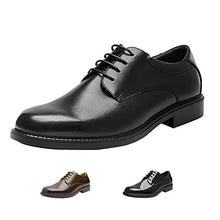 Load image into Gallery viewer, Bruno Marc Men's Downing-02 Black Leather Lined Dress Oxford Shoes Classic Lace Up Formal Size 15 M US