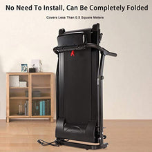 Load image into Gallery viewer, UNBRUVO Electric Folding Treadmill with Incline LCD Display, Fitness Motorized Running Jogging Machine 265 LBS Load-Bearing,Perfect for Home Exercise,Fast and Easy Assembly