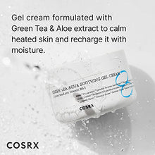Load image into Gallery viewer, COSRX Hydrium Green Tea Aqua Soothing Gel Cream, 1.69 fl.oz / 50ml | Camelia, Aloe Gel | Korean Skin Care, Vegan, Cruelty Free, Paraben Free