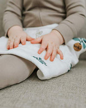 Load image into Gallery viewer, Muslin Bamboo Baby Washcloths - Soft Organic Baby Wash Cloths Perfect for Newborn Sensitive Skin - Absorbent Baby Wipes, Burp Cloths or Face Towels - Set of 6-12x12 in(Feathers)