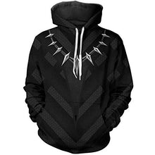 Load image into Gallery viewer, WKDFOREVER 3D Captain Fashion Cosplay Hoodie Jacket Costume (XX-Large,Panther)